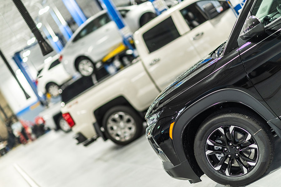 camioneta reforzada para uso minero