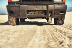camioneta 4x4 acondicionada para operaciones mineras