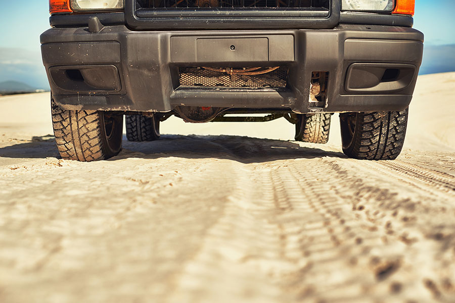 camioneta 4x4 acondicionada para operaciones mineras