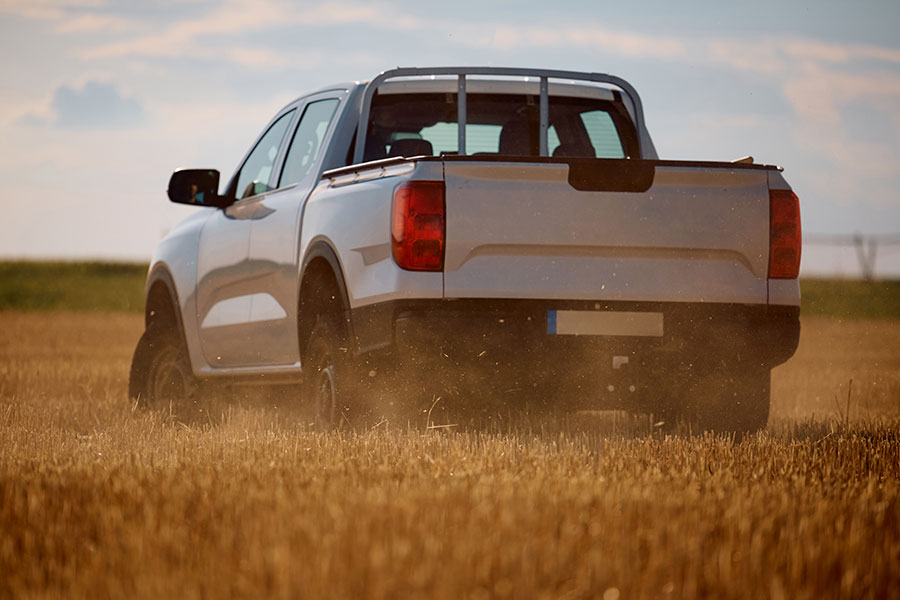 camioneta doble tracción para trabajos en mina