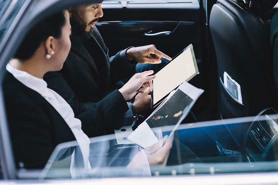 servicio de transporte empresarial